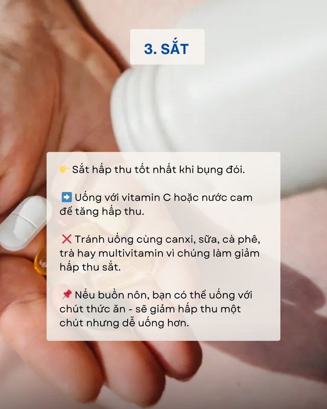 Uống vitamin cả năm trời vẫn không hiệu quả: Có thể bạn đã uống sai thời điểm - Ảnh 3.