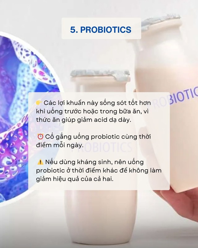 Uống vitamin cả năm trời vẫn không hiệu quả: Có thể bạn đã uống sai thời điểm - Ảnh 5.