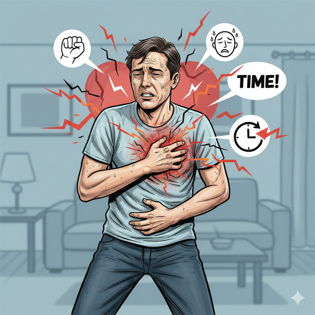 Nhồi máu cơ tim không đến ngẫu nhiên: 10