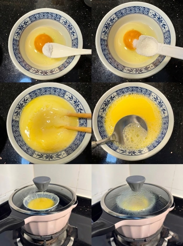 Hai công thức trứng hấp Hai công thức trứng hấp