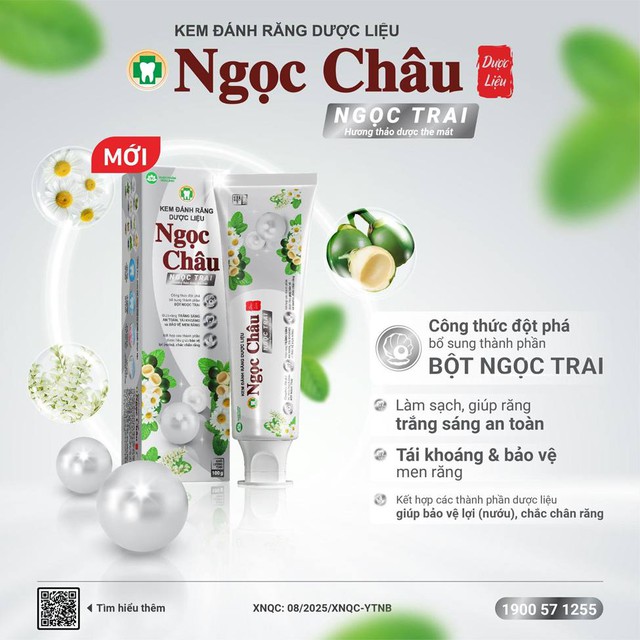 Ra mắt KĐR dược liệu Ngọc Châu Ngọc Trai: Kết hợp tinh hoa y học cổ truyền và nhu cầu chăm sóc răng miệng hiện đại - Ảnh 1.