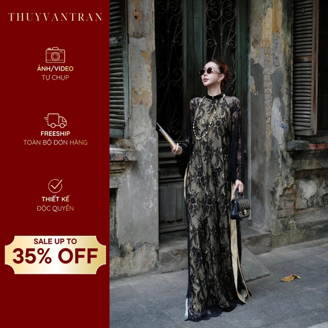 Không còn đỏ, hồng quen thuộc, áo dài Tết 2026