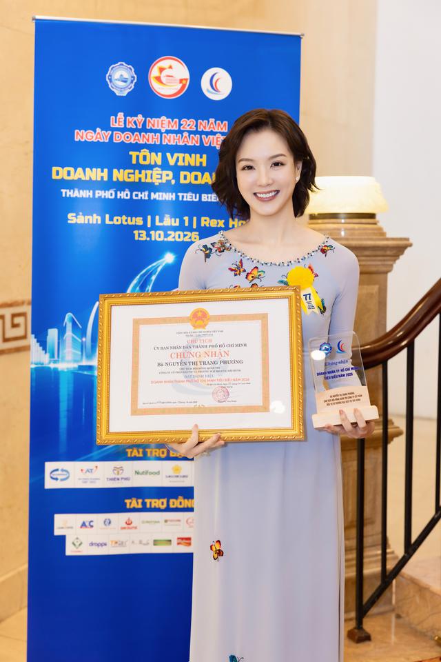 Nữ doanh nhân điều hành 2 dự án xã hội được vinh danh "Doanh nhân TP.HCM tiêu biểu 2026" - Ảnh 2.