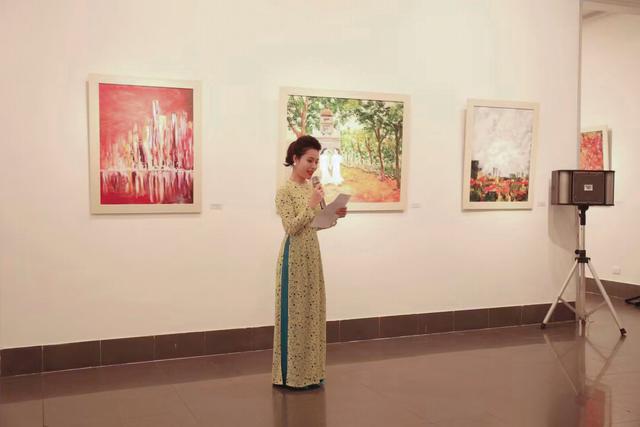 Nữ họa sĩ Đặng Thanh Huyền ra mắt triển lãm cá nhân thứ 3 tại Bảo tàng Mỹ thuật Việt Nam - Ảnh 1.
