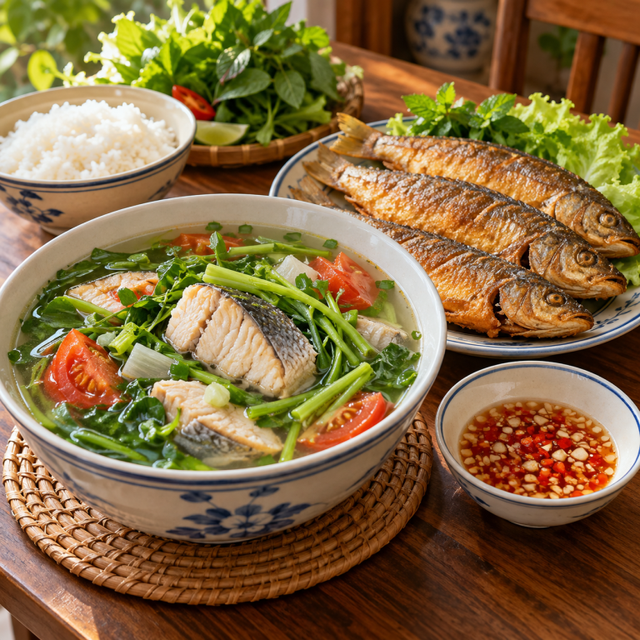 Loại cá ít béo, giàu đạm là 