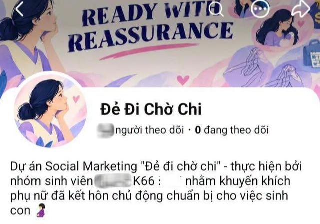 Dự án “Đẻ đi chờ chi” của 1 trường đại học top gây tranh luận: Đứa trẻ không phải một “ván game” để người lớn rủ nhau 