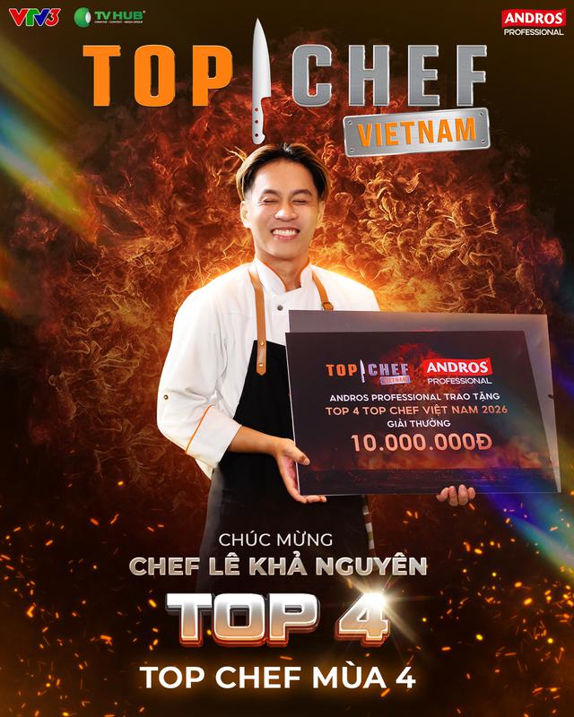 Từng trượt ngay v&ograve;ng audition, ch&agrave;ng đầu bếp Huế trở lại sau 3 năm v&agrave; đăng quang Top Chef Việt Nam 2026 - Ảnh 8.