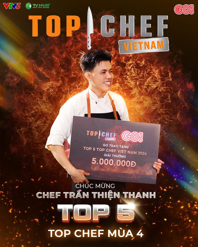 Từng trượt ngay v&ograve;ng audition, ch&agrave;ng đầu bếp Huế trở lại sau 3 năm v&agrave; đăng quang Top Chef Việt Nam 2026 - Ảnh 9.