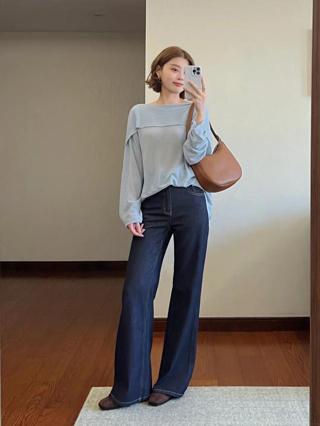 Công sở mùa thu với baby blue: Công thức old money giúp diện mạo trẻ trung mà vẫn thanh lịch - Ảnh 3.