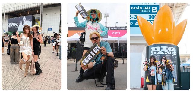 Kh&ocirc;ng kh&iacute; concert BIGBANG tại H&agrave; Nội n&oacute;ng l&ecirc;n từng giờ: Fan l&ecirc;n đồ từ sớm, s&acirc;n khấu khủng rộng 64m sẵn s&agrave;ng khai hỏa - Ảnh 2.