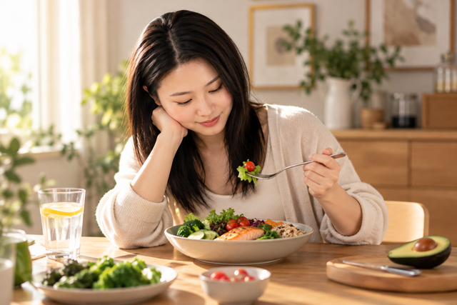 Phụ nữ ngoài 40 tuổi, đừng vội bỏ bữa tối để giảm mỡ bụng: Tôi đã hiểu vì sao càng nhịn ăn, mình càng mệt - Ảnh 4.