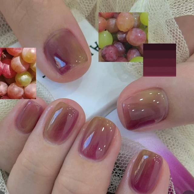 5 kiểu nail màu quả mọng