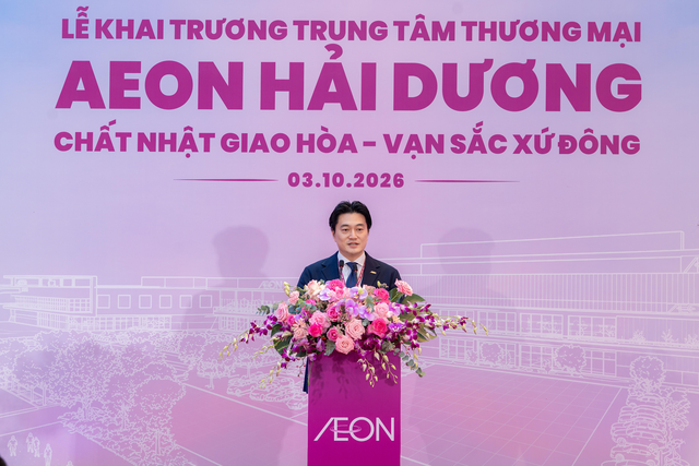 AEON Việt Nam ch&iacute;nh thức khai trương AEON Hải Dương - Trung t&acirc;m thương mại quy m&ocirc; vừa đầu ti&ecirc;n tại khu vực Đồng Bằng S&ocirc;ng Hồng - Ảnh 2.