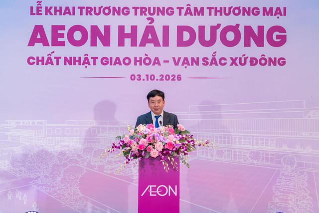 AEON Việt Nam ch&iacute;nh thức khai trương AEON Hải Dương - Trung t&acirc;m thương mại quy m&ocirc; vừa đầu ti&ecirc;n tại khu vực Đồng Bằng S&ocirc;ng Hồng - Ảnh 3.