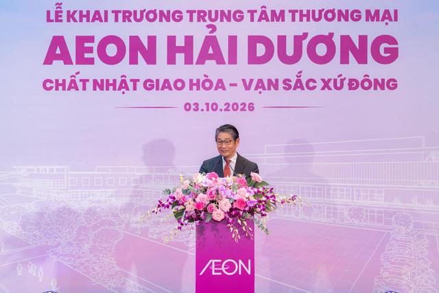 AEON Việt Nam ch&iacute;nh thức khai trương AEON Hải Dương - Trung t&acirc;m thương mại quy m&ocirc; vừa đầu ti&ecirc;n tại khu vực Đồng Bằng S&ocirc;ng Hồng - Ảnh 4.