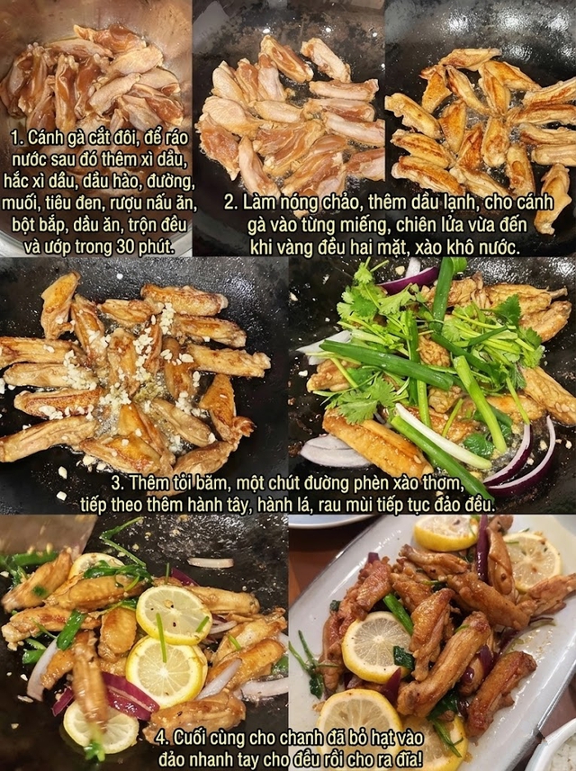 Thực đơn cơm tối 