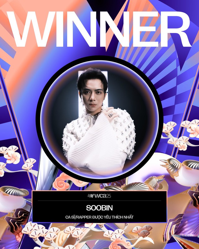 SOOBIN gi&agrave;nh C&uacute; đ&uacute;p giải thưởng tại WeChoice Awards 2025: Hậu trường đ&aacute;ng nhớ - Ảnh 1.