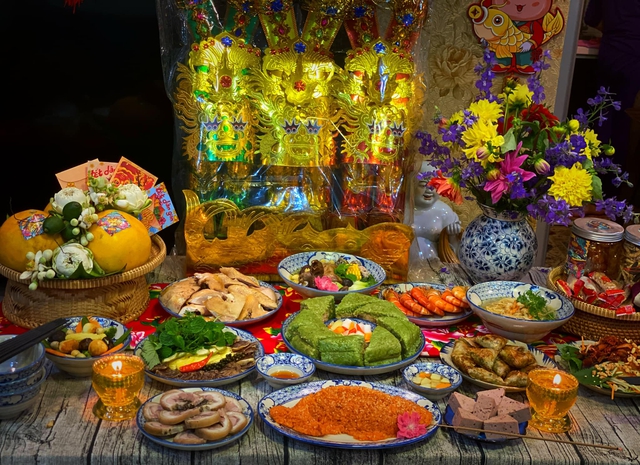 M&acirc;m c&uacute;ng &ocirc;ng C&ocirc;ng &ocirc;ng T&aacute;o 2026: Nghệ thuật ẩm thực v&agrave; sắc m&agrave;u may mắn - Ảnh 7.