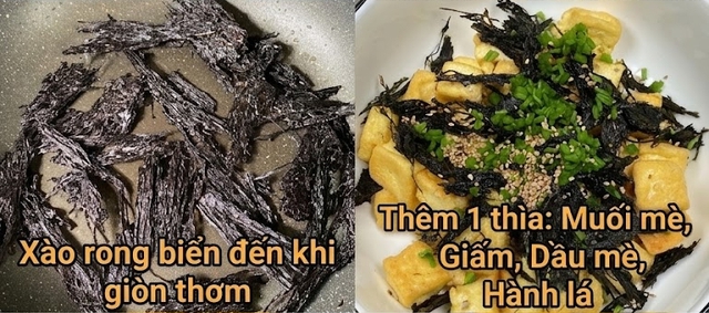 Đậu phụ trộn rong biển ngon mê ly , biến bữa cơm trở nên tốn cơm nhất nhà - Ảnh 2.
