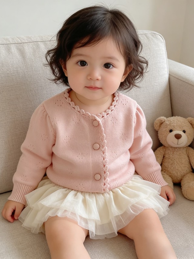 Bé gái vừa chào đời đã nổi như cồn trên mạng: Gương mặt thiên thần khiến dân mạng mê mẩn, y tá thốt lên trăm năm khó gặp! - Ảnh 4.