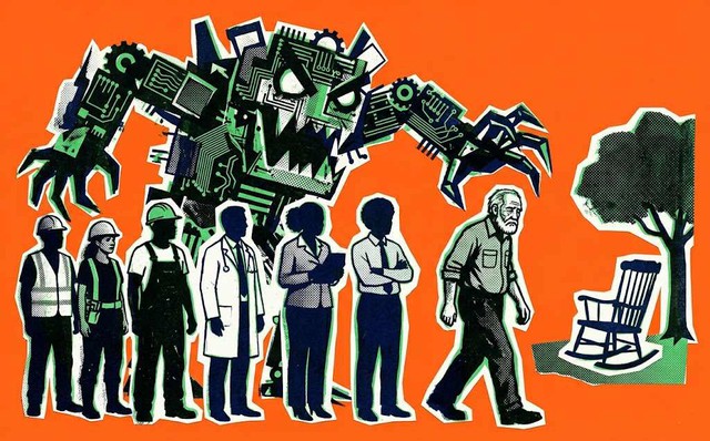 Sếp ép học AI, U60 thở dài xin 