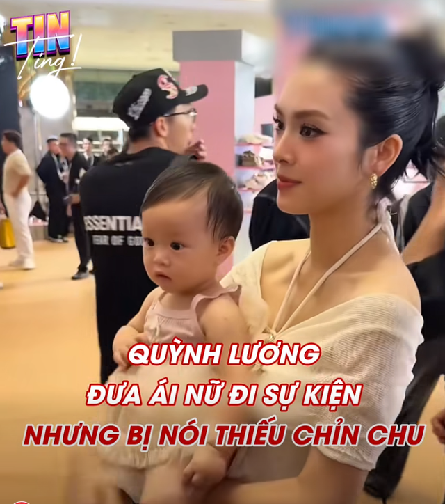 Ch&ecirc; Quỳnh Lương để con 