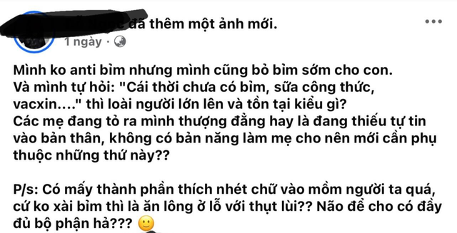 Tranh cãi không hồi kết giữa 2 phe anti bỉm và mặc bỉm: Đang yên đang lành bỗng thành "giời đày" và "không có bản năng làm mẹ" - Ảnh 1.
