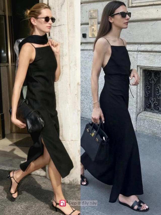 Một chiếc v&aacute;y đen, đủ để bạn tr&ocirc;ng như bước ra từ giới &ldquo;old money&rdquo; - Ảnh 5.