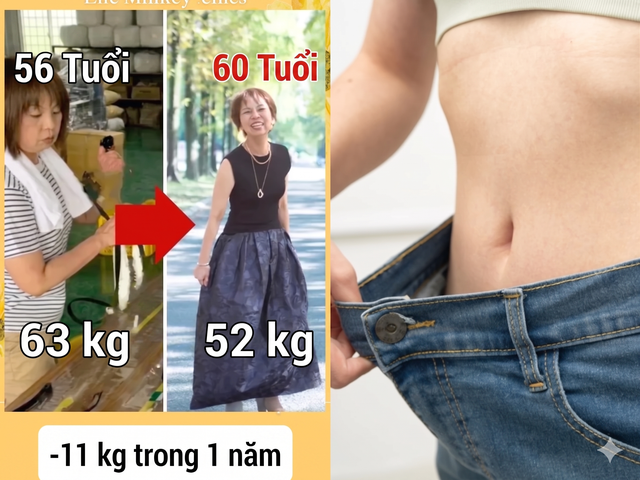 Mãn kinh vẫn có thể gầy: Bà mẹ Nhật 61 tuổi giảm ngoạn mục 11kg nhờ 