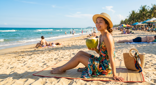 Đi biển phải đối mặt với say nắng, mất nước, rối loạn tiêu hóa hay làn da bị tàn phá thì hãy uống ngay 1 loại nước 