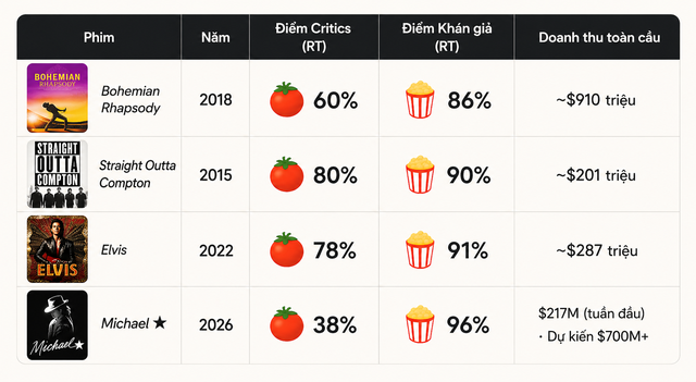 Kinh doanh trên nỗi nhớ: Vì sao phim về Michael Jackson càng bị giới phê bình ghẻ lạnh, càng hốt bạc tỷ? - Ảnh 4.