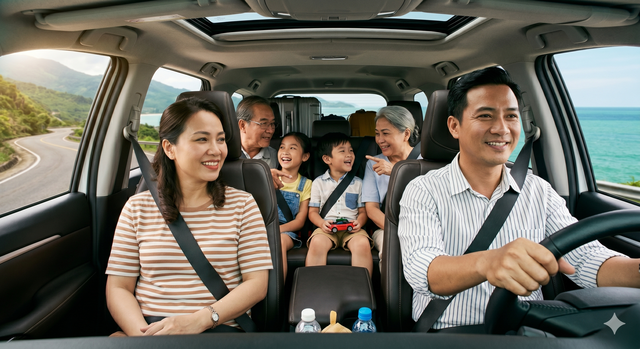 7 ng&agrave;y đưa cả nh&agrave; đi du lịch 800km dọc đất nước, vợ chồng t&ocirc;i phải lo đủ thứ trước khi d&aacute;m n&oacute;i một c&acirc;u 