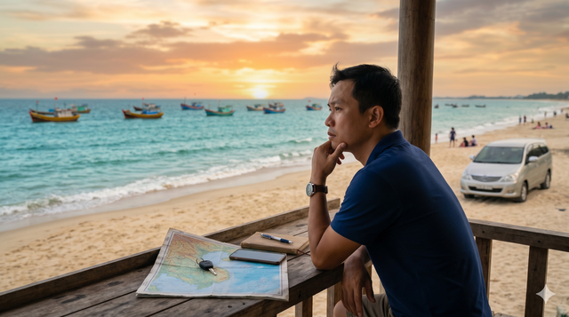 7 ng&agrave;y đưa cả nh&agrave; đi du lịch 800km dọc đất nước, vợ chồng t&ocirc;i phải lo đủ thứ trước khi d&aacute;m n&oacute;i một c&acirc;u 