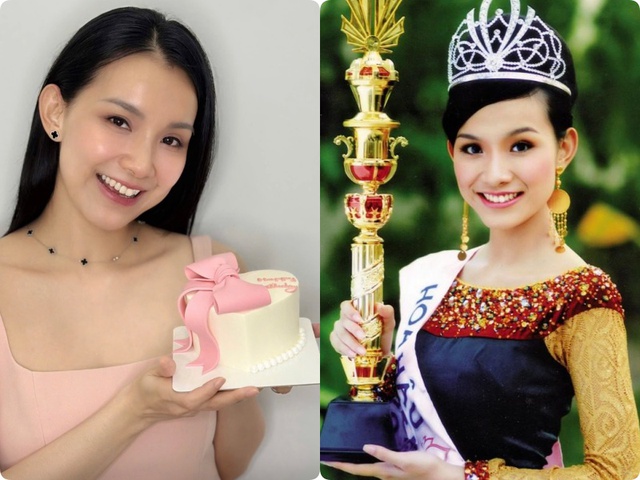 &Aacute;i nữ của Hoa hậu Nguyễn Th&ugrave;y L&acirc;m: 13 tuổi cao 1m75 vượt cả mẹ, gương mặt giống mẹ đến mức ngỡ hai chị em sinh đ&ocirc;i - Ảnh 2.