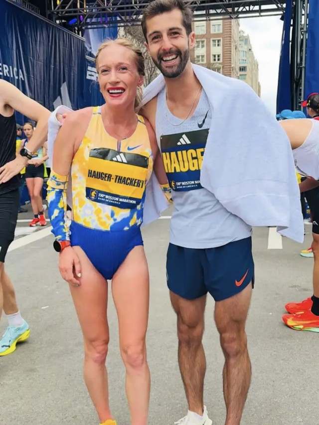 Nữ vận động viên mang thai 22 tuần vẫn hoàn thành phần thi Boston Marathon! - Ảnh 4.