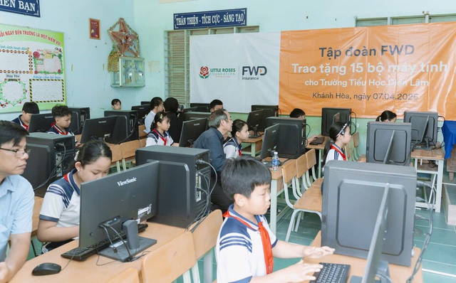 Tập đoàn FWD tái thiết môi trường học tập với gói hỗ trợ 1 tỷ đồng tại Khánh Hoà - Ảnh 2.