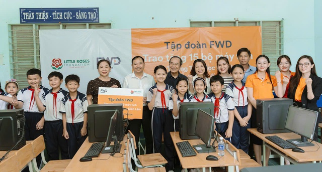 Tập đoàn FWD tái thiết môi trường học tập với gói hỗ trợ 1 tỷ đồng tại Khánh Hoà - Ảnh 1.