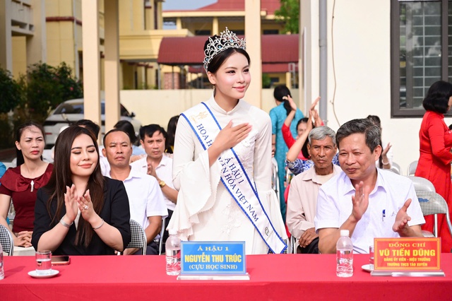 Á hậu Thu Trúc ghi điểm với hành động đẹp trước ngày lên đường thi Miss Eco International 2026 tại Ai Cập - Ảnh 2.