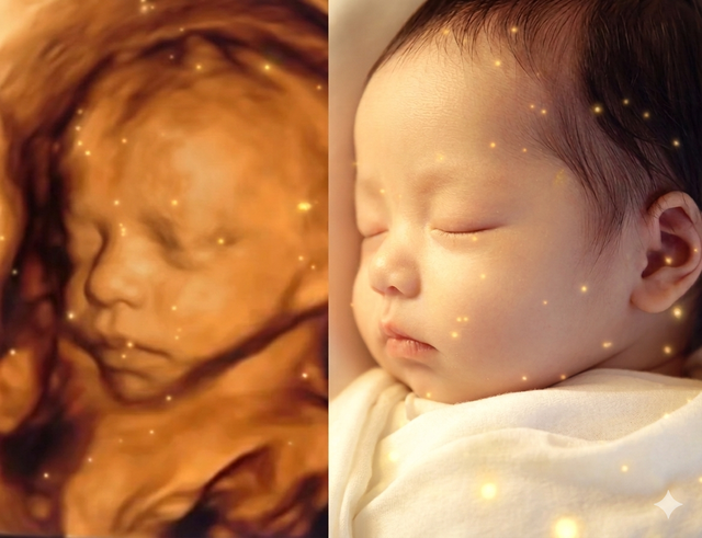 Trào lưu dùng AI “dự đoán gương mặt em bé” từ ảnh siêu âm gây tranh cãi - Ảnh 1.