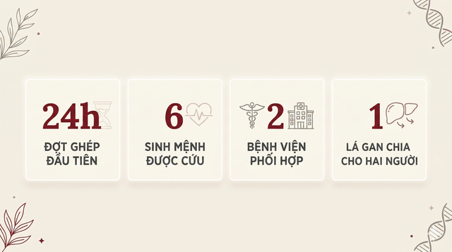 Trong chưa đầy một tuần cuối tháng Tư năm 2026, Bệnh viện Chợ Rẫy đã thực hiện 12 ca ghép tạng, biến tang thương của hai gia đình thành sự sống mới cho 12 con người. - Ảnh 3.