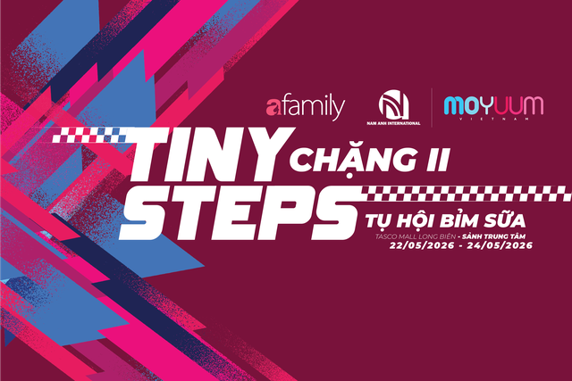 Tiny Steps Chặng II - Tụ hội bỉm sữa: Sự kiện mua sắm, trải nghiệm kết hợp vui chơi hấp dẫn d&agrave;nh cho cả gia đ&igrave;nh - Ảnh 1.
