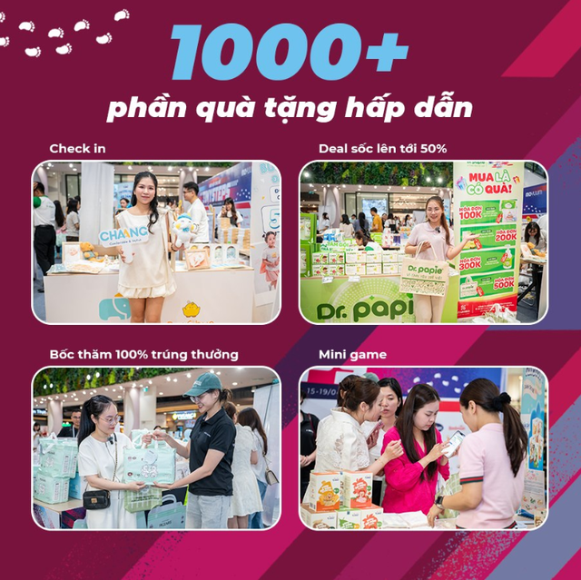 Tiny Steps chặng II 2026: Sự kiện mẹ v&agrave; b&eacute; kh&ocirc;ng thể bỏ lỡ tại TASCO Mall - Ảnh 3.