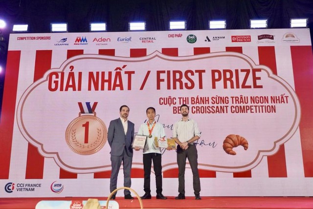 Bánh đoạt Giải Nhất Bánh sừng bò tại lễ hội Bánh Mì Việt Nam 2026 đã có mặt tại GO! An Lạc - Ảnh 5.