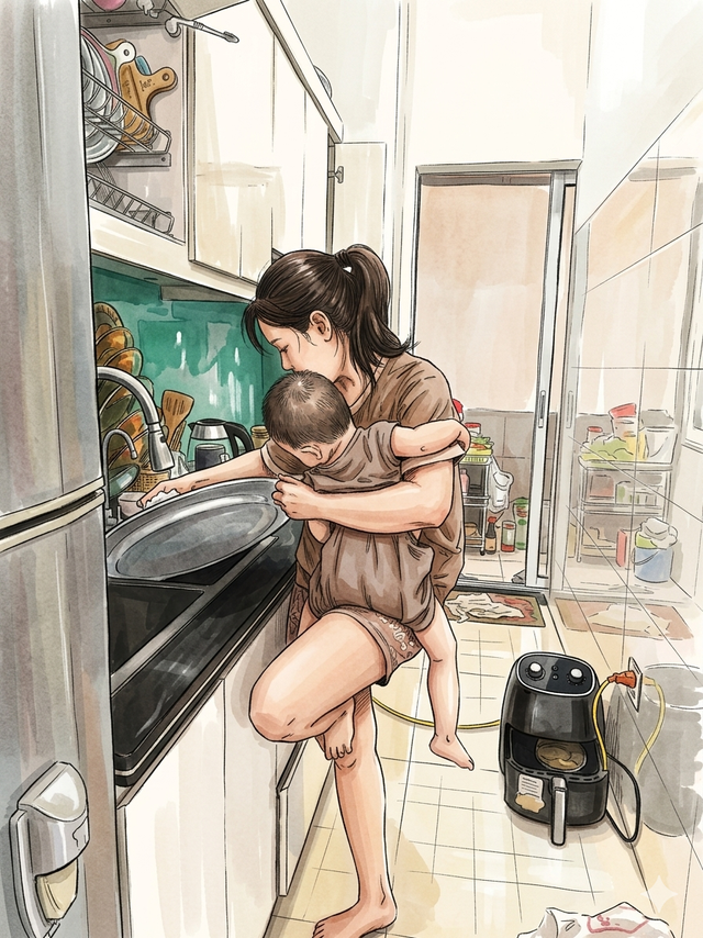 Giấc ngủ của mẹ v&agrave; niềm hạnh ph&uacute;c giản dị từ những chuyến du lịch c&ugrave;ng c&ocirc;ng ty - Ảnh 1.