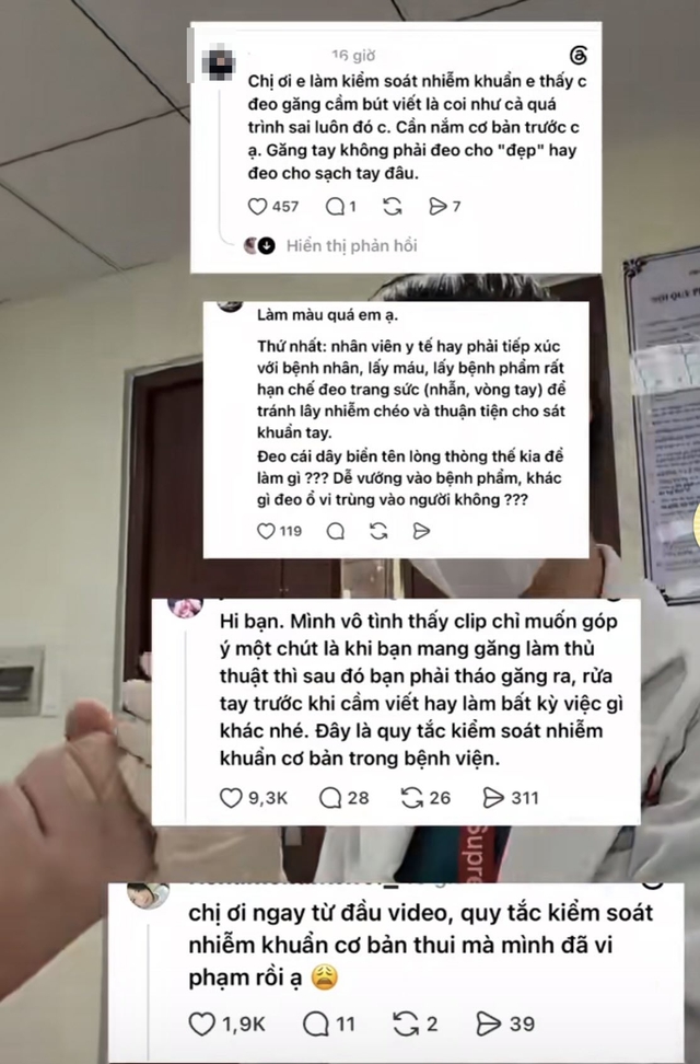 Đăng video lấy mẫu bệnh phẩm,