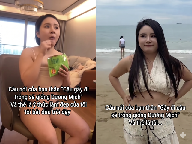 Vì câu nói "giảm cân là trông giống Dương Mịch", cô gái trẻ đã giảm tới 21,5kg! Cư dân mạng thốt lên: Đúng là Dương Mịch phiên bản 2.0! - Ảnh 3.