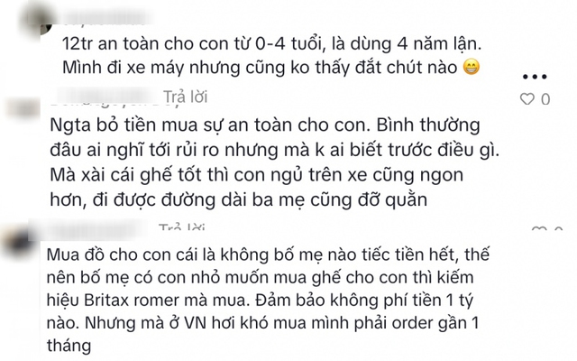 Ba Huy Trần đầu tư hẳn ghế &ocirc; t&ocirc; hơn 13 triệu cho con g&aacute;i, lắp cả camera tr&ecirc;n xe, b&eacute; Gạo ăn dặm thỏa th&iacute;ch m&agrave; vẫn an to&agrave;n- Ảnh 6.