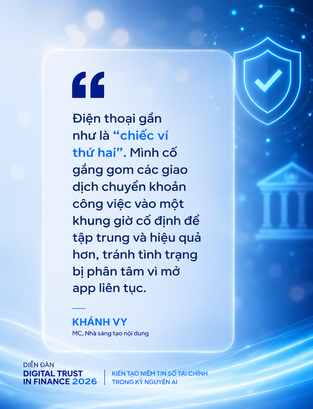 Khánh Vy: “AI có thể giúp quản lý tài chính nhanh hơn, nhưng an toàn vẫn phải là ưu tiên” - Ảnh 2.