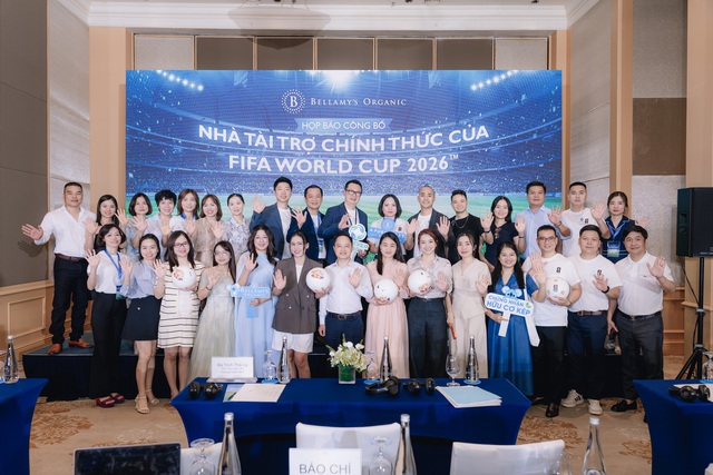 Bellamy's Organic trở thành nhà tài trợ chính thức của FIFA World Cup 2026 tại Việt Nam - Ảnh 4.
