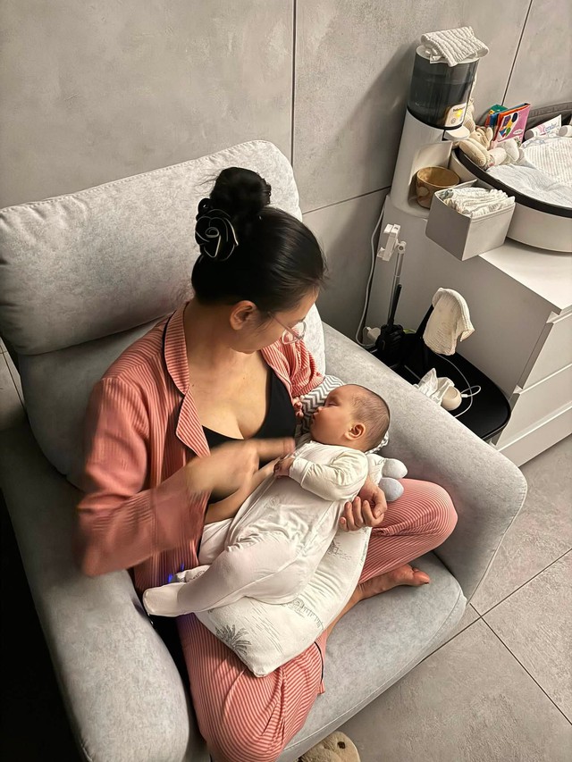 Ngô Thanh Vân vừa chia sẻ chuyện cai sữa đã bị nhiều người vào